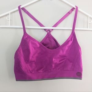 Purple Magenta Sports Bra